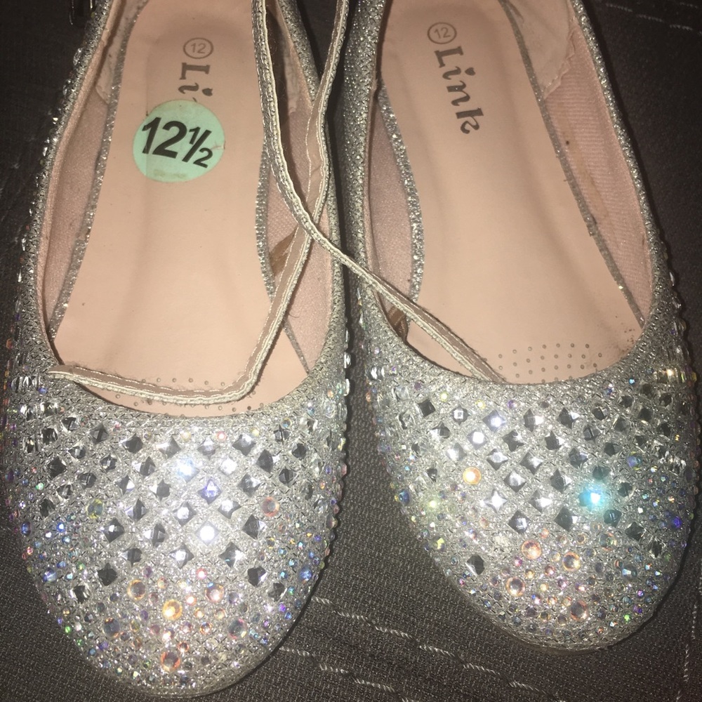 Toddler sparkly slippers